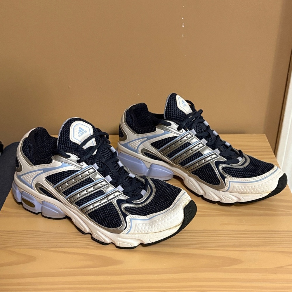 Adidas adiPRENE Black and White Running Shoes